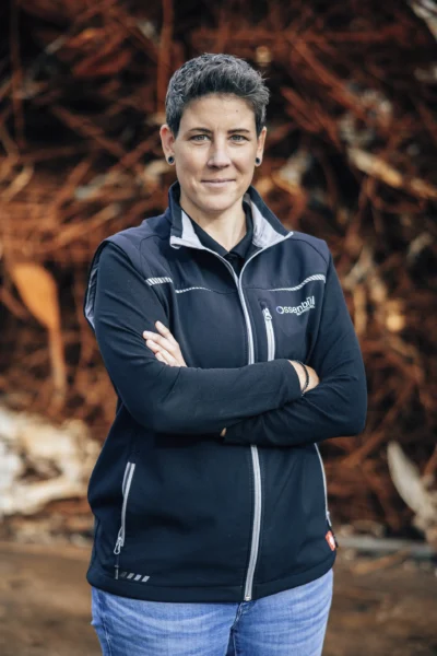 Schrotthandel Düsseldorf Ossenbühl Team Daniela Radermacher scaled